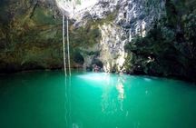 Blue Hole Mineral Spring and Ricks Cafe Private Tour