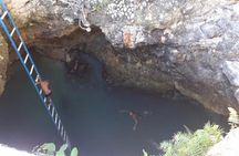 Blue Hole Mineral Spring and Ricks Cafe Private Tour