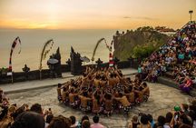 Bali Famous Beach, Kecak Dance, Uluwatu Temple, Sunset, Dinner