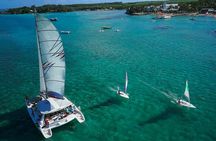 Full-Day Catamaran Cruise to Île aux Cerfs with BBQ Lunch