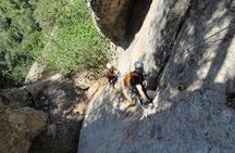 Via Ferrata in Montserrat Mountain