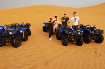 Desert Thrills: Evening Safari with Quad Bike & Camp Activities