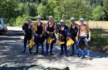 Bled and Bohinj Valley Canyoning with Hotel Pickup & Free Photos 