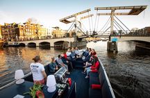 Small open boat - Two drinks included - Luxurious Canal Cruise 