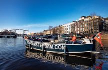 Small open boat - Two drinks included - Luxurious Canal Cruise 