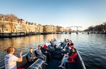 Amazing Open Boat Amsterdam Canal Cruise With Two Drinks Incl. 