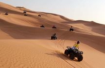 Dubai: Adventure Quad Bike Safari, Camel Ride & Refreshments