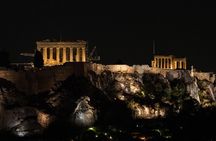 Athens Night Sightseeing Tour with Greek Dinner Show