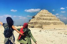 Tour to Giza Pyramids, sphinx, Sakkara & Dahshur