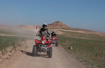 Half-day quad bike in the palmgrove & rock desert