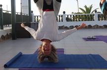 Aerial Yoga Experience in Maspalomas, Spain