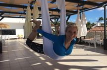 Aerial Yoga Experience in Maspalomas, Spain