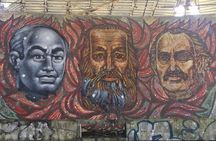Symbol of the Communism Buzludzha monument and the Rose valley
