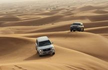 Desert Safari : free Sandboarding, Camel Riding,BBQ Dinner + Live activities 