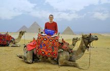  Trip to Giza Pyramids, Museum,inside the pyramid ,camel ride 