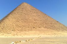 Giza Pyramids & sphinx ,Saqqara(step pyramids,Dahshour (red and bent pyramids)