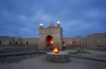 All inclusive! Qobustan, Mud Vulcano, Ateshgah & Yanardag Fire Mountain Tour