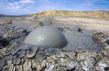 All inclusive! Qobustan, Mud Vulcano, Ateshgah & Yanardag Fire Mountain Tour