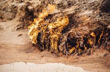 All inclusive! Qobustan, Mud Vulcano, Ateshgah & Yanardag Fire Mountain Tour