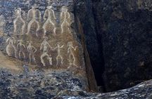 All inclusive! Qobustan, Mud Vulcano, Ateshgah & Yanardag Fire Mountain Tour