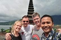 Bratan Temple, Banyumala Twin Waterfall, Jatiluwih Rice terrace and Tanah Lot