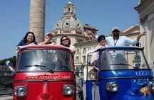 Discover the famous seven hills of Rome with the calessino bee