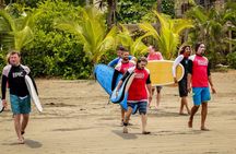 Surf Lessons with Pro Team in Jacó