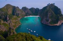 Day trip to Phi Phi , Khai Islands and cruise around Maya Bay by Speed Boat