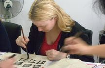 Small Group Chinese Calligraphy lessons with Becky