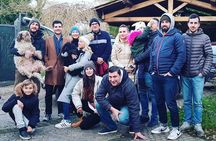 Truffle hunting near Rome