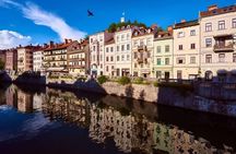 Private city tour of Ljubljana. 4 hours with a friendly and fun local guide.