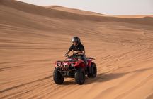 Dubai Morning Quad Bike with Sandboarding and Camel Ride