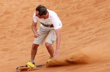 Dubai Morning Red Dunes with Camel Safari & Sandsurf