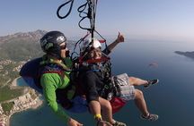 Tandem paragliding in Budva