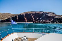 Santorini: Motor Yacht Day Cruise with 5-Course Lunch