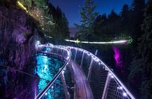 Explore Vancouver City & Capilano Suspension Bridge Canyon Lights