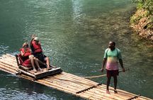 Jamaica Martha Brae Bamboo Rafting with Bus Transportation 