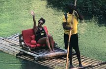 Jamaica Martha Brae Bamboo Rafting with Bus Transportation 