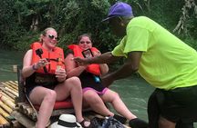 Jamaica Martha Brae Bamboo Rafting with Bus Transportation 