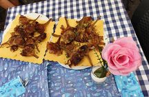 Rome Jewish Ghetto Food & Wine Tour & Guided Visit of Top Sites Lit Up at Night