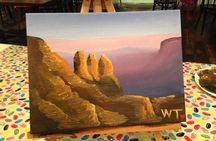 Paint and Sip BYO in Brisbane CBD Friday night