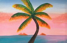 Paint and Sip BYO in Brisbane CBD Friday night