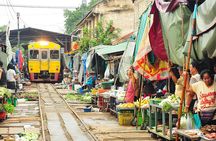 Amphawa Floating Market Tour with Maeklong Railway Market (SHA Plus)