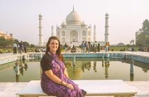 Half Day Sunrise Taj Mahal & Agra Fort Tour by TUK TUK