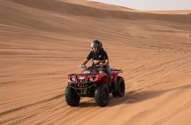 Dubai: Adventure Quad Bike Safari, Camel Ride & Refreshments