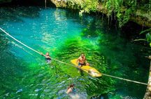 Drive an Atv, enjoy Ziplines and swim in a Cenote from Cancun and Riviera Maya 