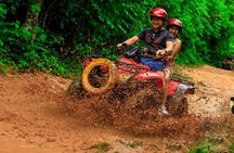 Drive an Atv, enjoy Ziplines and swim in a Cenote from Cancun and Riviera Maya 