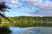 Meru waterfalls, forest walking & canoeing at lake duluti