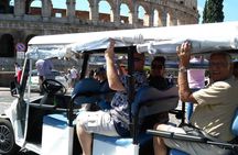 Rome on a Golf Cart Semi-Private Tour Max 6 with Private Option