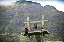 Hawaii Kipu Ranch PowerLine Zipline with Guide
